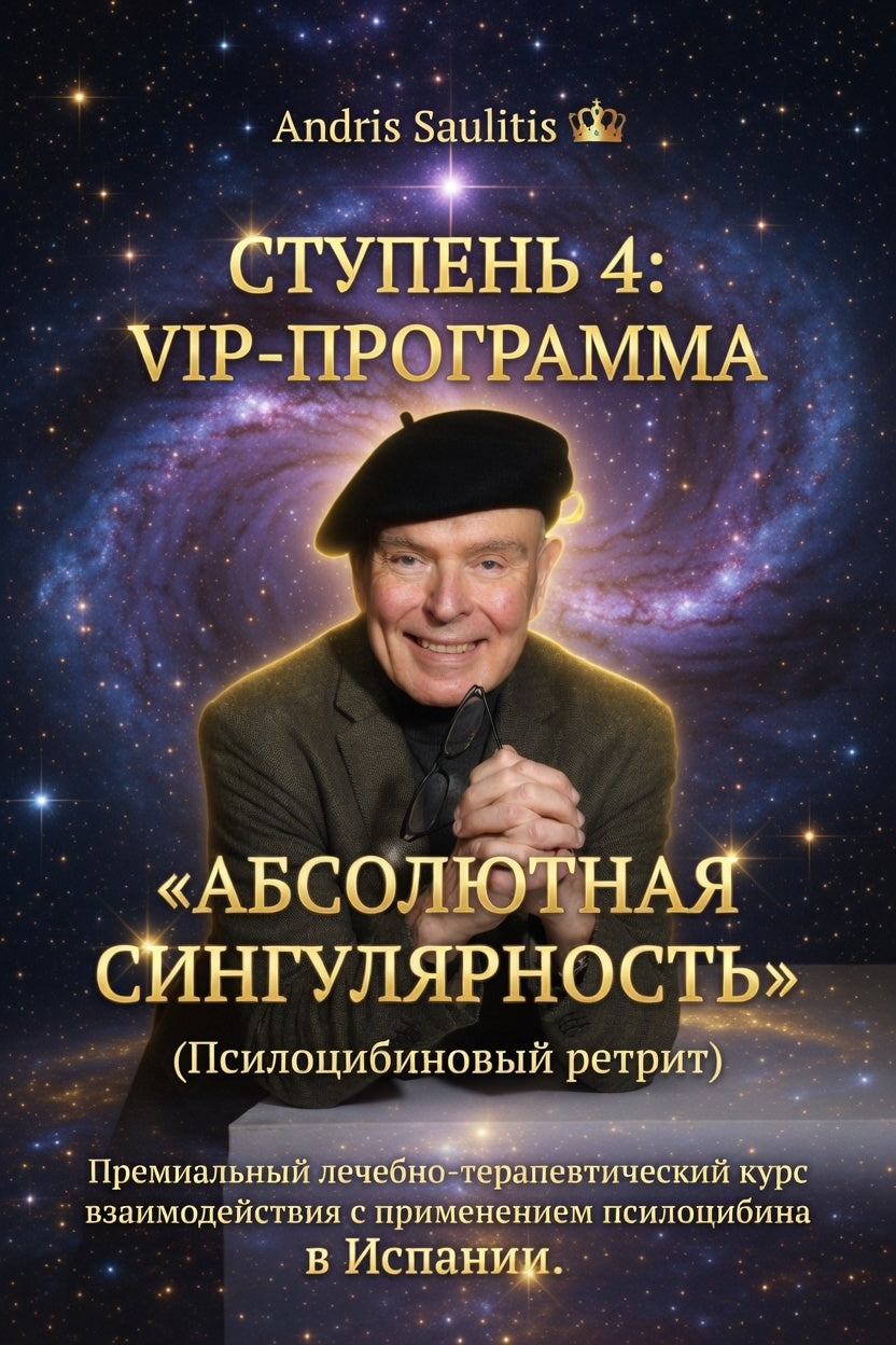👑 СТУПЕНЬ 4: VIP-ПРОГРАММА "АБСОЛЮТНАЯ СИНГУЛЯРНОСТЬ" (Псилоцибиновый ретрит)